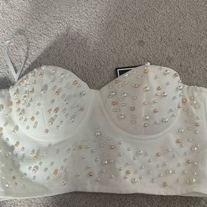 Bridge S Top/Tube with Ivory Small